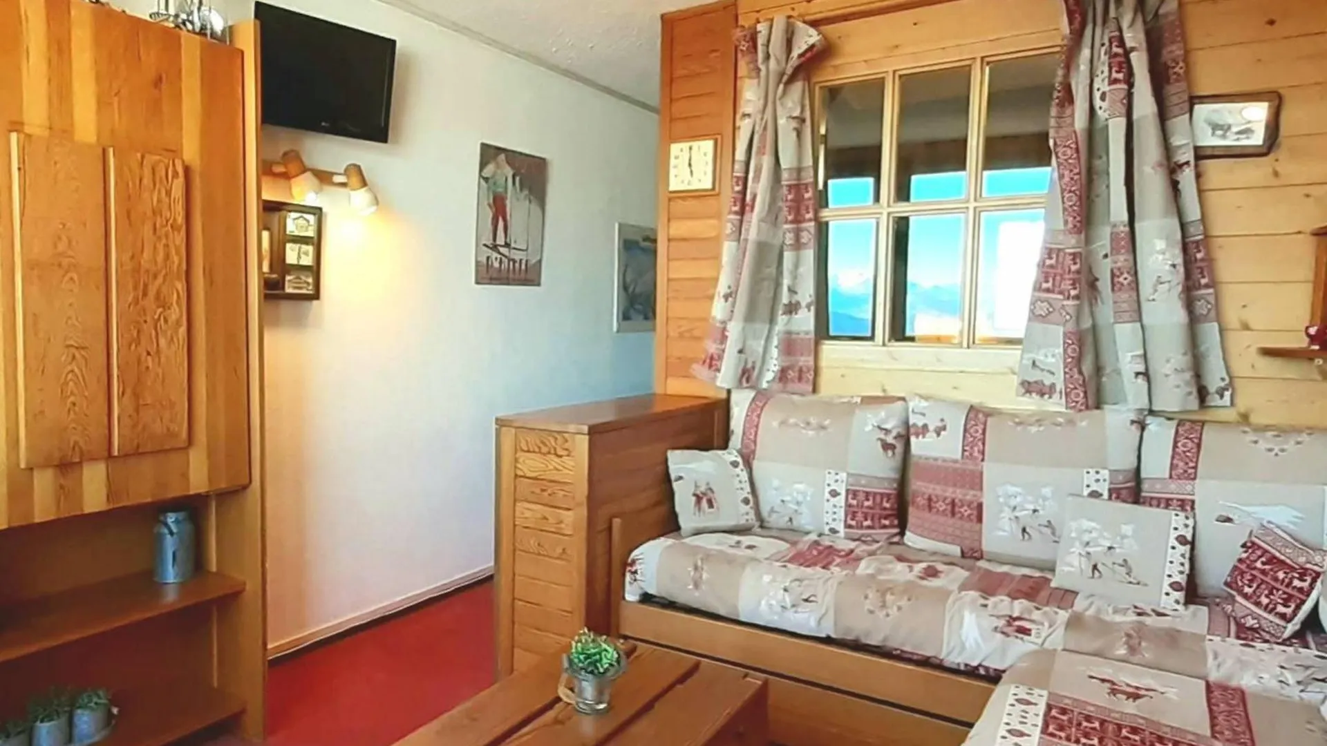 Studio Cabine Ski Aux Pieds, 4 Pers, Animaux Admis, Parking - Fr-1-351-223 La Plagne-Tarentaise